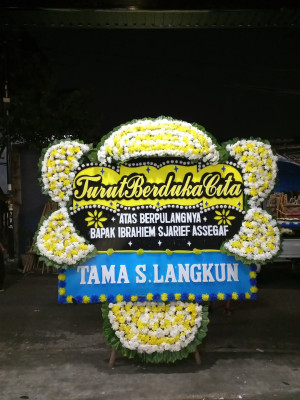 Papan Bunga Duka di Bangkinang Kota