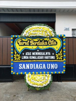 Papan Bunga Duka di Bangkinang Kota